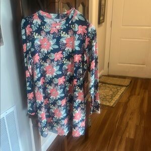 Floral Long Sleeve Dress